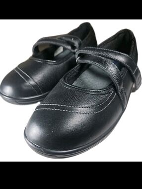 OrthoFeet Celina Women Blk Mary Jane Shoe Orthopedic Comfort  Sz:6.5M Y2k B[6A